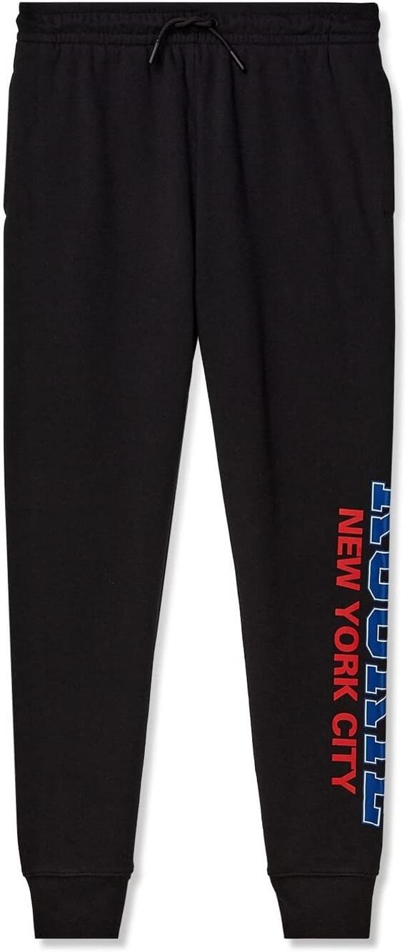 Rookie NYC Kids Medium Black Joggers Pants Athleisure Streetwear Urban S8-13